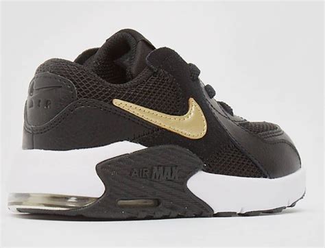 nike air max excee sneakers zwart/goud|nike air max excee kids.